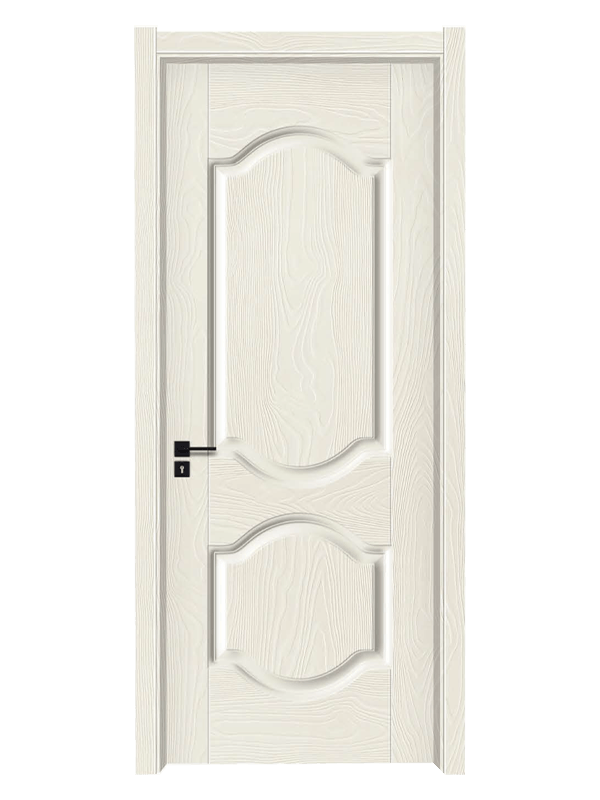 LH-6008 Warm White 2Panel Fashion Design Melamine Door 