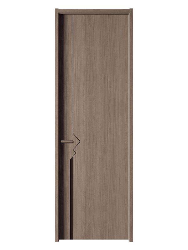 LH-8826 Office Plywood Panel Molded Interior Door 