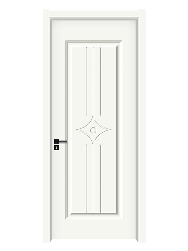 LH-9011 White Wooden Interior Door Skin