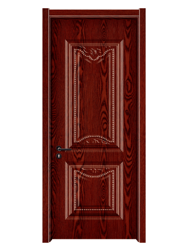 LH-9023 Melamine Red Wooden Pretty Interior Design Door Skin