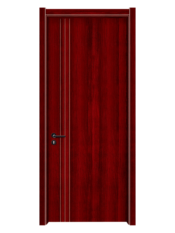 LH-9026 Factory Vintage Red Wooden Grain Melamine Door Skin