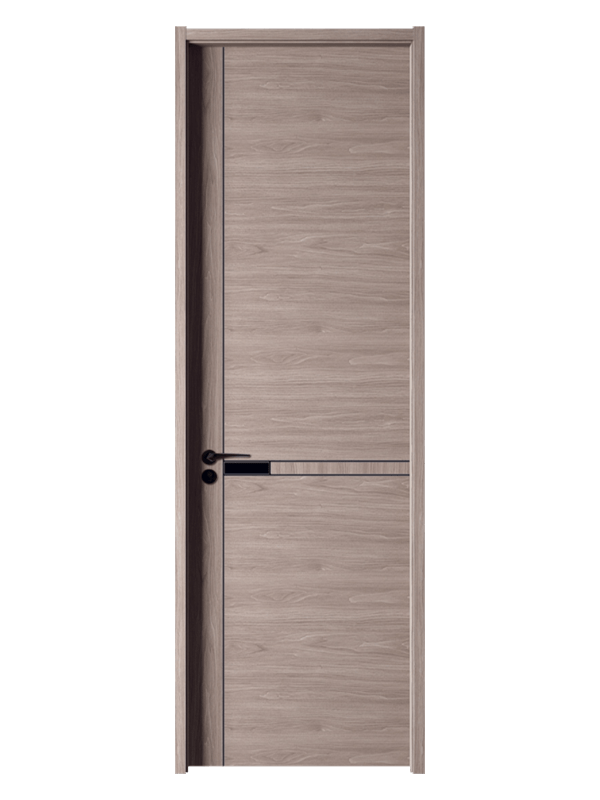 LH-9123 Wooden Veneer Line Splicing Door Skin Panel