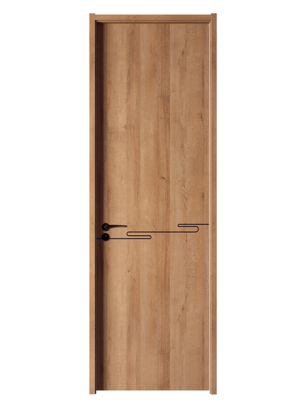 LH-9709 Factory Wooden Grain Surface Classical Door